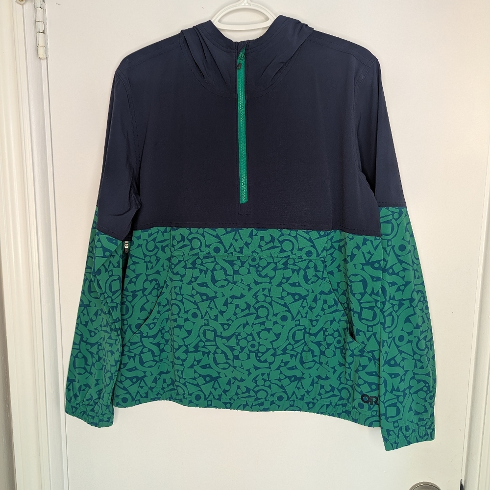 OUTDOOR RESEARCH ANORAK, WOMENS LARGE